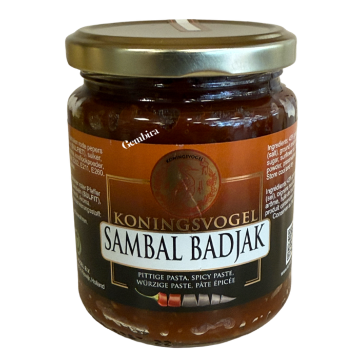 Sambal Badjak 280g Koningsvogel