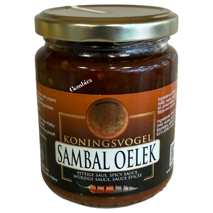 Sambal Oelek 270g Koningsvogel