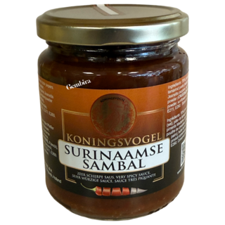 Surinaamse Sambal 270g Koningsvogel