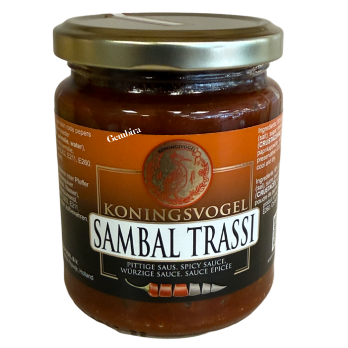Sambal Trassi 280g Koningsvogel