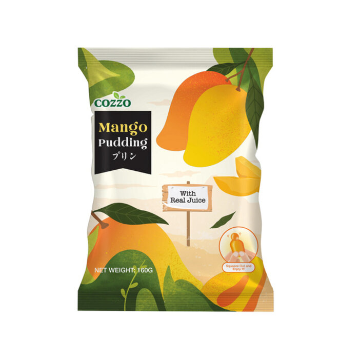 Jelly Sweets Mango Pudding 160g Cozzo