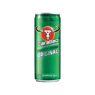 Carabao energy drink orginal 330ml Carbonated - blik