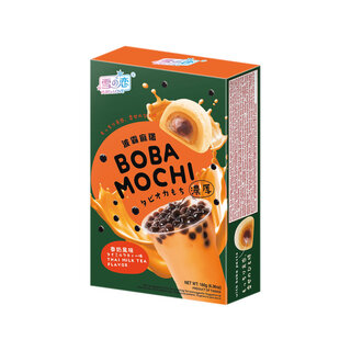 Yuki & Love outlet: Boba Mochi Rice Cake Thai Milk Tea 180g Yuki Love Best Before 21.3.2026