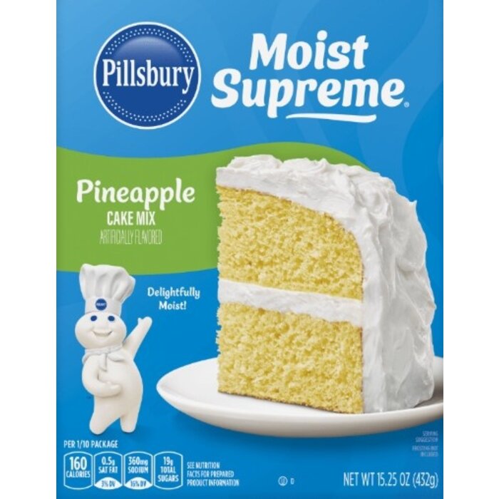 Pillsbury Pineapple Cake Mix 15.25 oz - 432g
