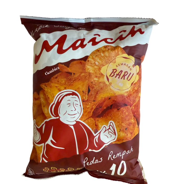 maicih keripik singkong Pedas Level 10 -80g