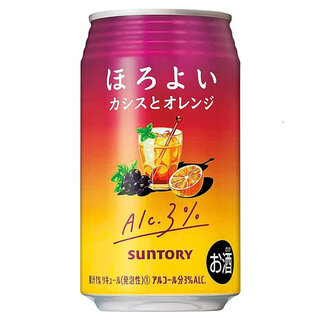 HOROYOI Cassis & Orange Alc. 3% 350ml Suntory