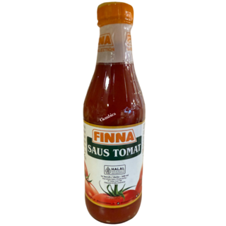 outlet: Saus Tomat 340ml Finna tht 28-04-2026