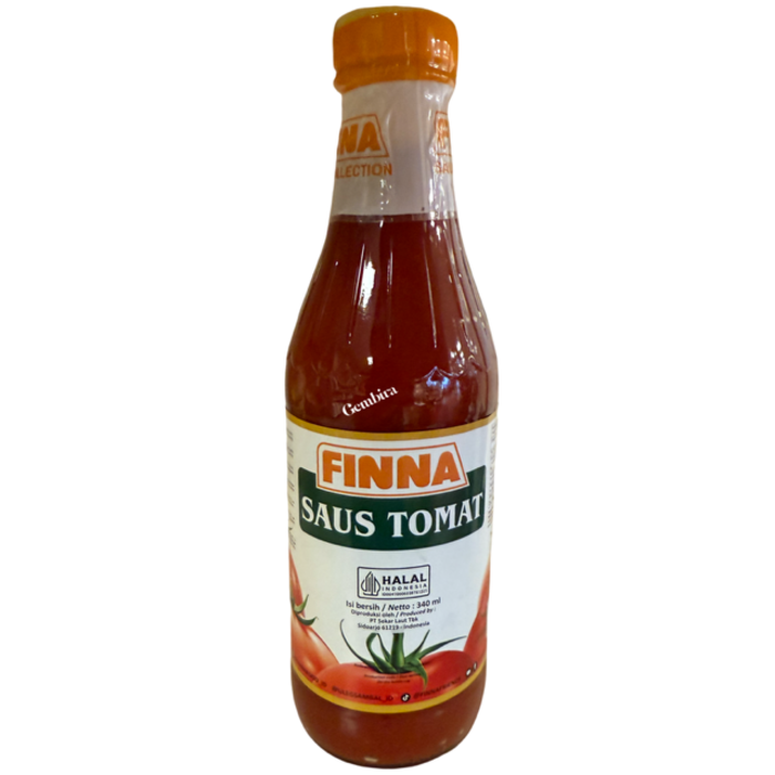 outlet: Sauce Tomat 340ml Finna tht 28-04-2026