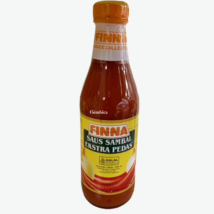 Saus Sambal Ekstra Pedas 340ml Finna
