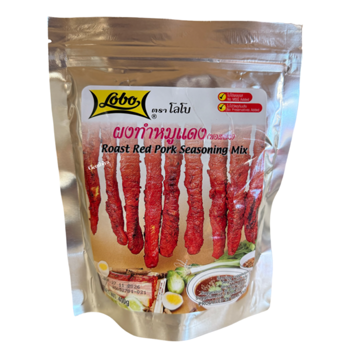 lobo Roast Red Pork Seasoning Mix 400g