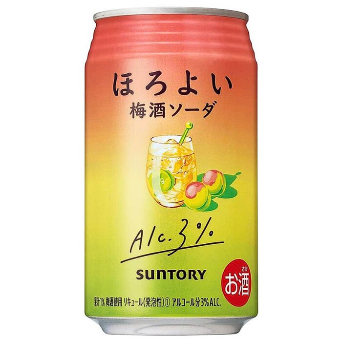 HOROYOI Ume-Shu Soda ALC. 3% SUNTORY