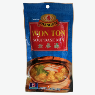 Shanggie Won Ton Soup Base Mix 45g