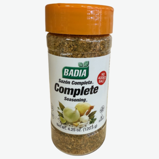Badia Comple Seasoning NO SALT 4.25 oz - 120.5g