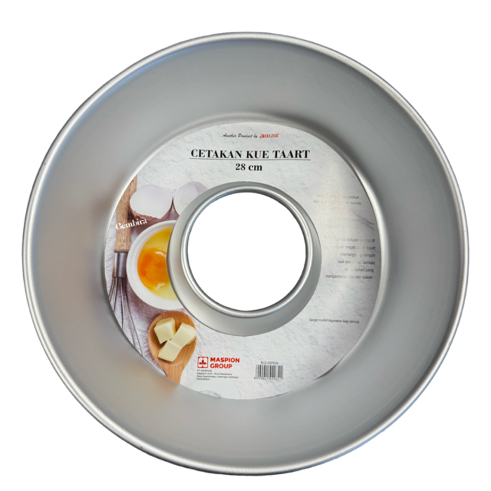 Chiffon Sponscake bakvorm 28 cm Aluminium - Jawa