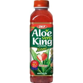 OKF Aloe Vera Drank Strawberry 500ml