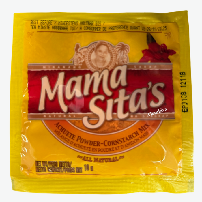 Mama Sita's outlet: Mama Sita's Achuette powder -cornstarch mix 10gr tht 28-11-2025