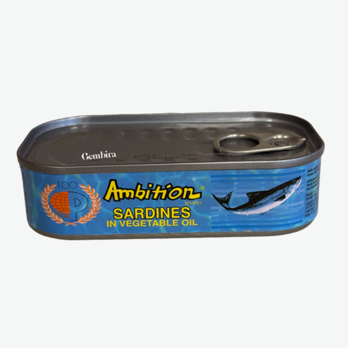 Sardines in Vegetable Oil 125g Ambition