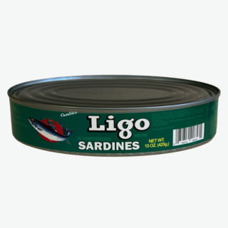 LIGO Sardines in Tomato Sauce 15 oz - 425g - green label