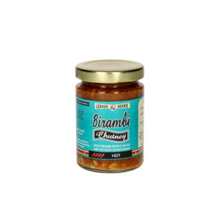 Birambi Chutney 145g Lekker Bekkie - small jar