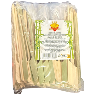 Yakitori Skewers 15cm - 250 pieces Golden Lion