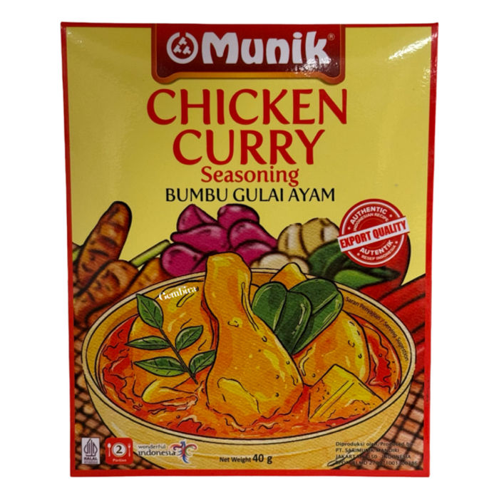 Chicken Curry Bumbu Gulai Ayam 40g Munik