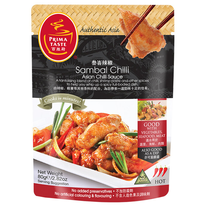 Sambal Chilli Cooking Sauce 80g Prima Taste
