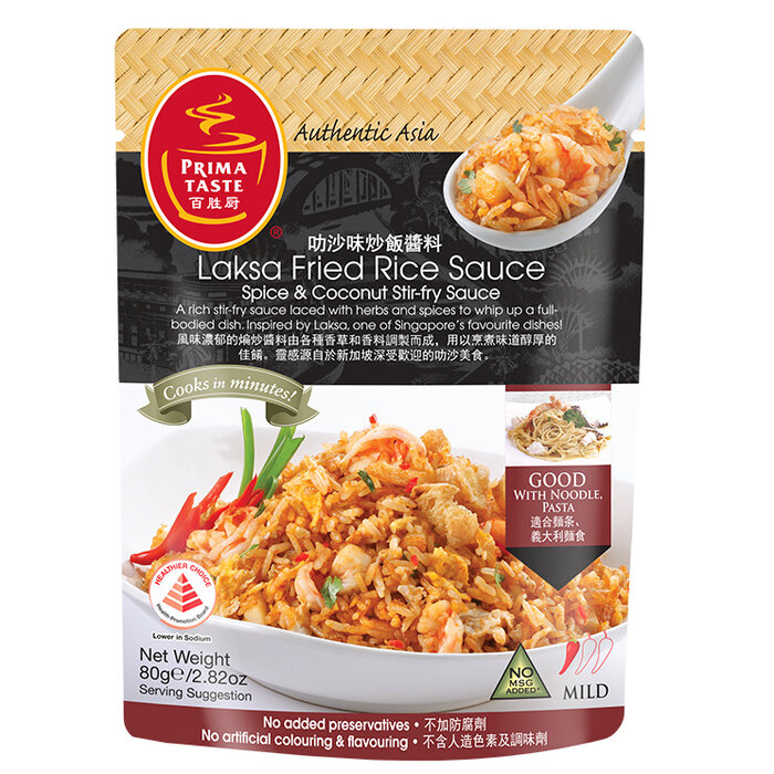 Laksa Fried Rice Cooking Sauce 80g Prima Taste