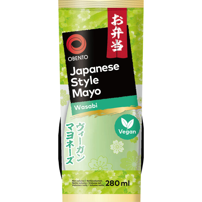 Japanse Style Mayonnaise Wasabi 280ml Obento