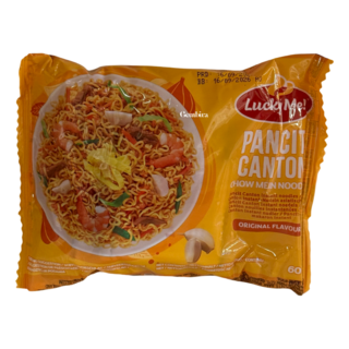 Pancit Canton Orignal 60g Lucky Me - yellow pack
