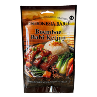 Indonesia Boemboe Babi Ketjap Nr. 14 Indonesia Baru 100g