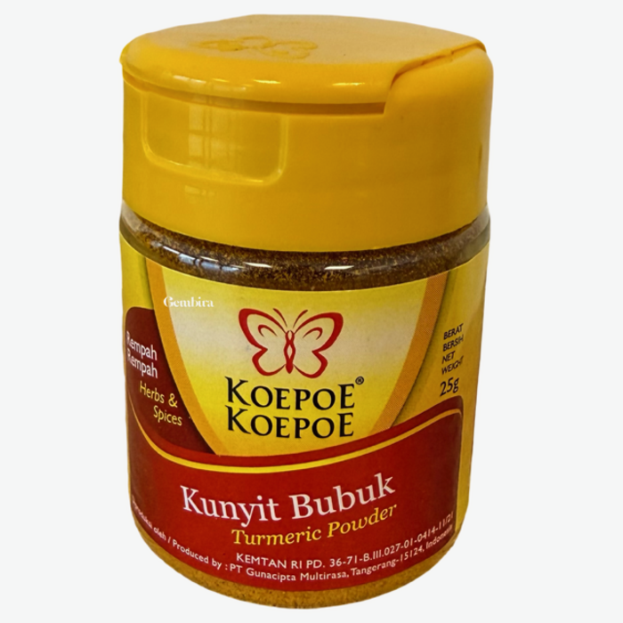 Kunyit Bubuk Turmeric Powder 25g Koepoe Koepoe