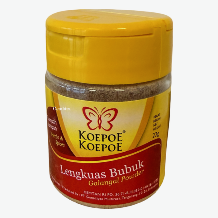 Lengkuas Bubuk Galangal Powder 22g Koepoe Koepoe