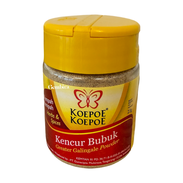 Kencur Bubuk Greater Galingale Powder 23g Koepoe Koepoe