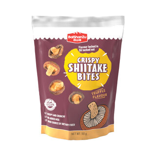 Crispy Shiitake Bites Truffle Flavour 50g Bai Shan Zu