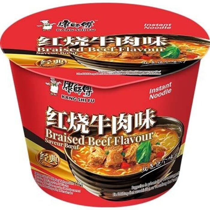 Noodle Braised Beef 110g Kang Shi Fu CUP