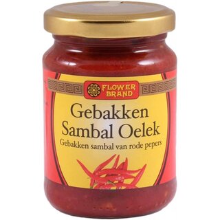Gebakken Sambal Oelek 200g Flower Brand