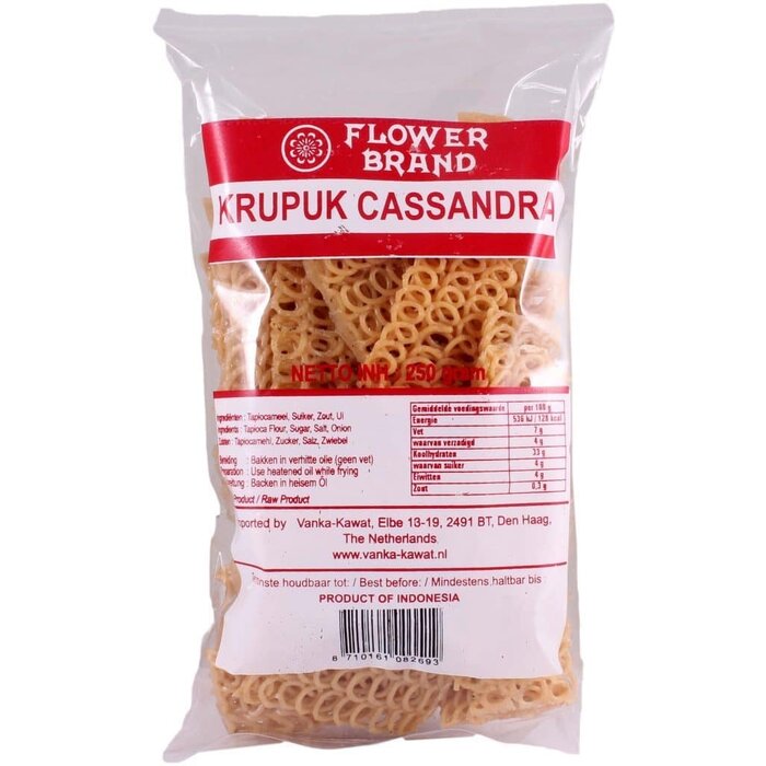Krupuk Cassandra 250g Flower Brand