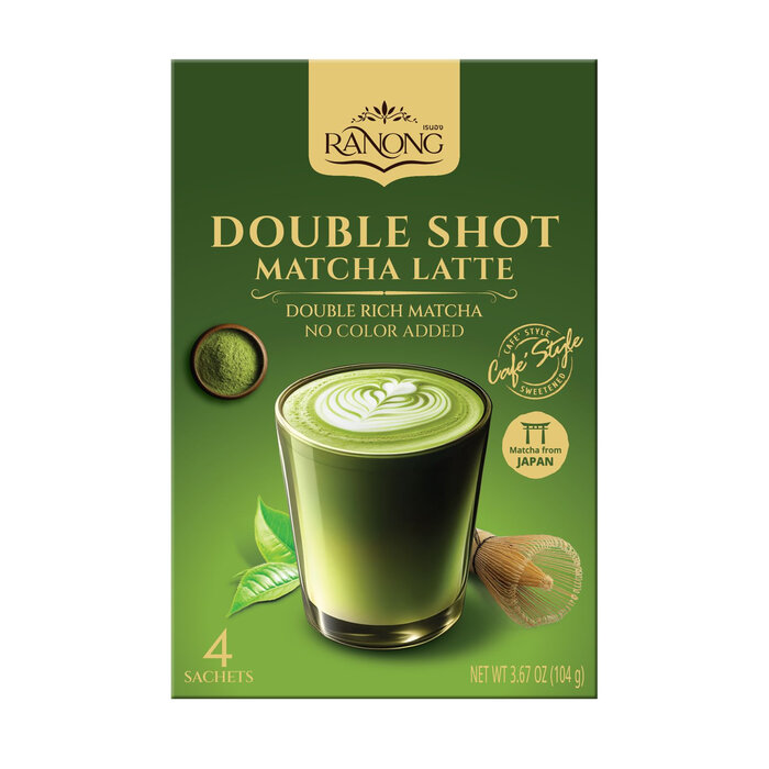 Ranong Double Shot Matcha Latte 104g (4x26g)