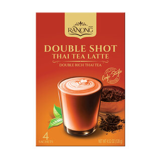 Ranong Double Shot Thai Tea Latte 128g (4 x32g)