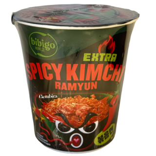Bibigo Spicy Kimchi Ramyun Cup 98g Extra