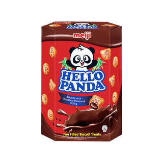 XL Hello Panda Biscuits Chocolate Filling 260g Meiji (26g x10)
