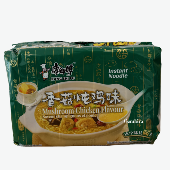 Noodle Mushroom Chicken 5-pack Kang Shi Fu 500g (100g x5)