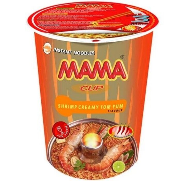 Mama Instant Noodle Cup Shrimp Creamy Tom Yum 70g