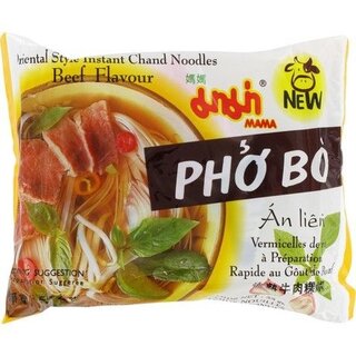 Pho Bo chand Rice Noodle 55g Mama