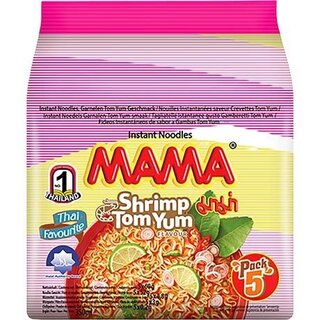 Mama Shrimp Tom Yum 5-pack Instant Noodle 5x60g