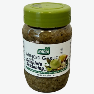 Badia Minced Garlic Complete Seasoning 8 oz - 226.7g
