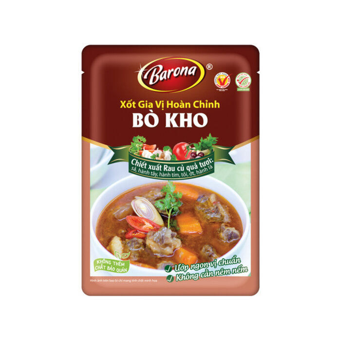 BO Kho Sauce for Stewed Beef 80g Barona