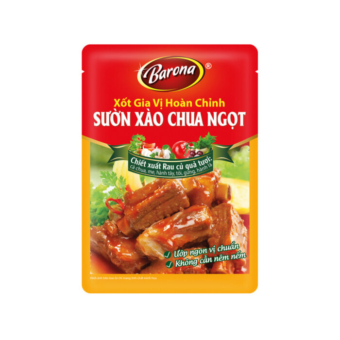 Suon Xao Chau Ngot - Sacue for Sweet Sour Spare Ribs 80g Barona