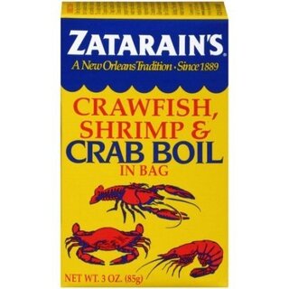 Zatarain's crawfish shrimp & Crab Boil in bag 3 oz - 85g
