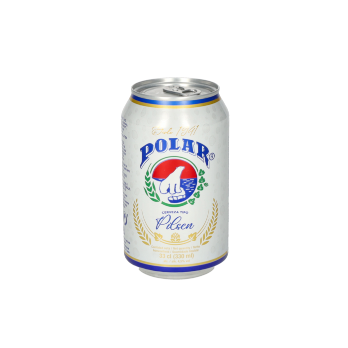 Polar Pilsen Beer 330ml - 4.5% alc